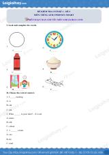 Đề thi học kì 1 Tiếng Anh 2 Phonics Smart - Đề số 2